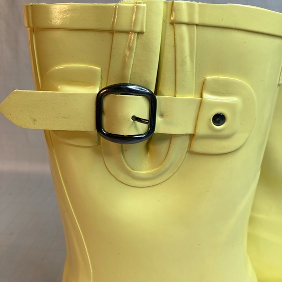 LONDON FOG Womens Tally Rubber Mid Calf Rain Boots Size 8M - Picture 5 of 13